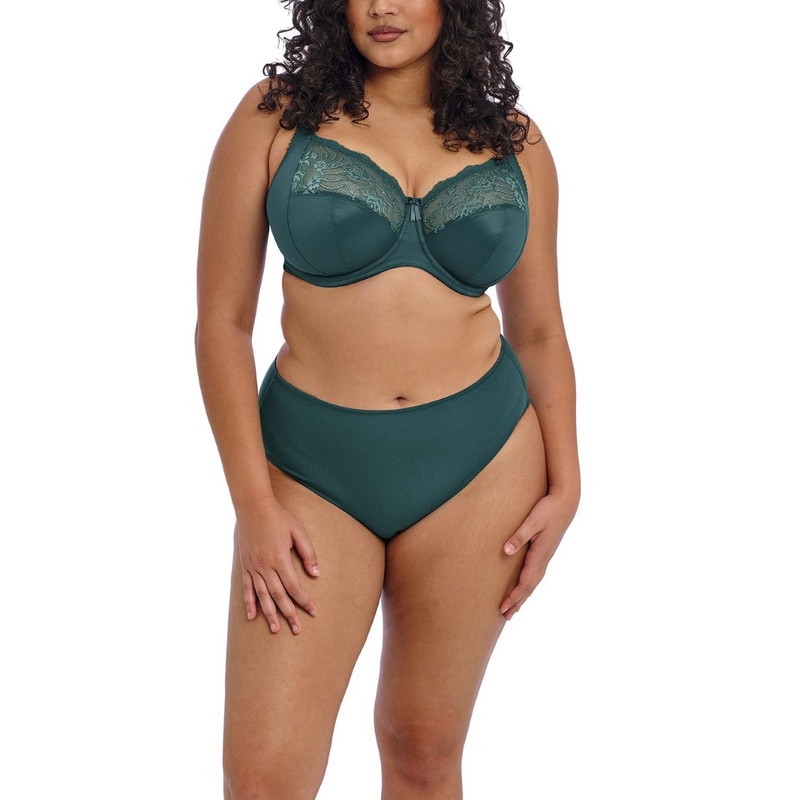Smooth Full Brief In Deep Teal – Elomi