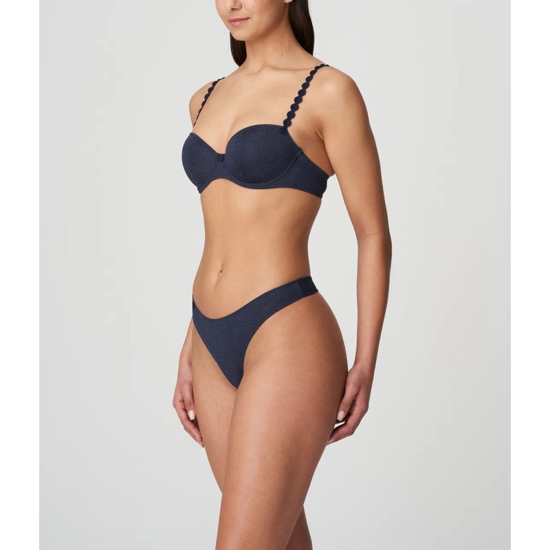 Tom Padded Balcony Bra In Majestic Blue  – Marie Jo
