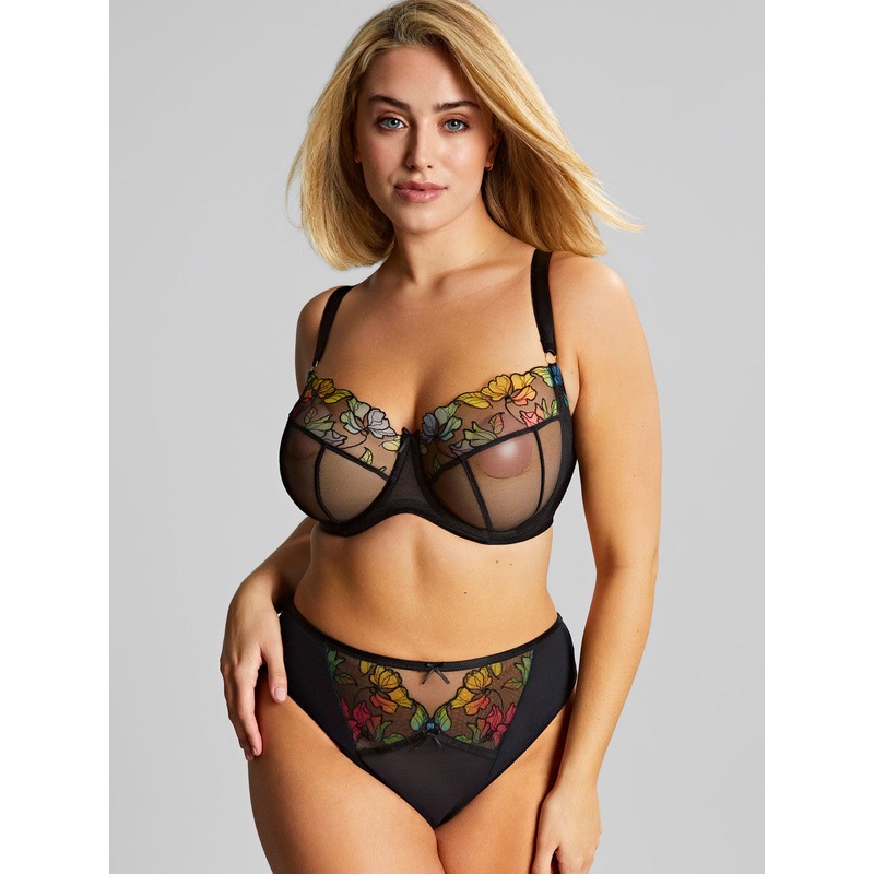 Eden Balcony Bra In Black – Panache