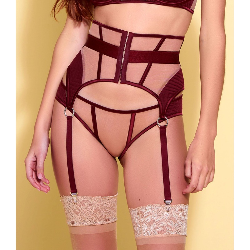 Enigma Waist Cincher In Red – Golyta