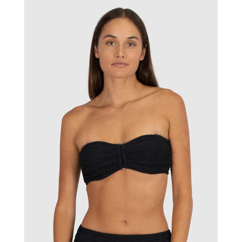 Ibiza Underwire Bandeau Top In Black – Baku