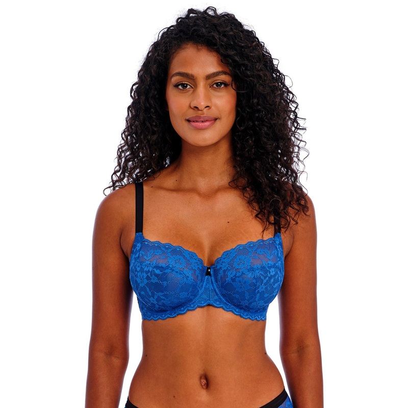 Offbeat UW Side Support Bra In Dazzling Blue – Freya