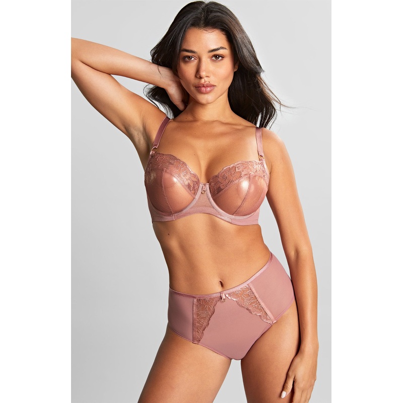 Rosa Balcony Bra In Rose Gold – Panache