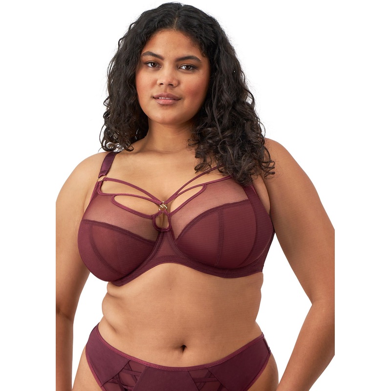 Sachi UW Plunge Bra In Cabernet – Elomi