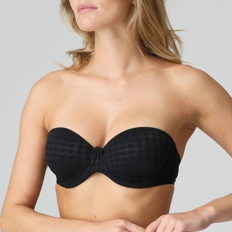 Avero Padded Strapless Bra In Black – Marie Jo
