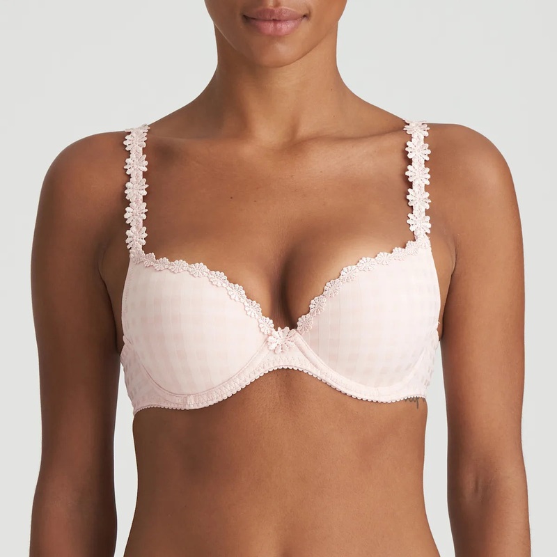 Avero Push Up Bra In Pearly Pink – Marie Jo