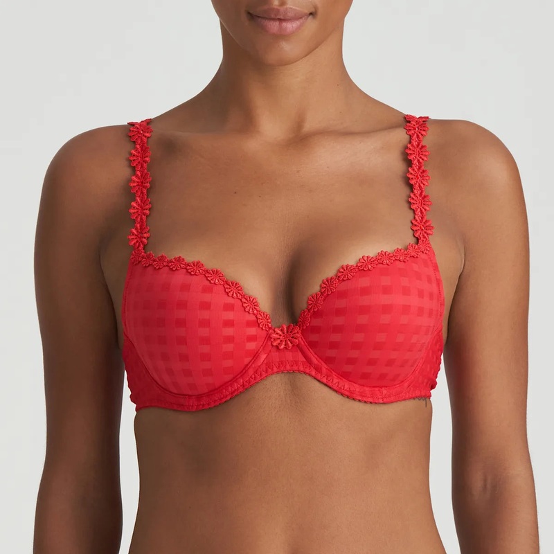 Avero Push Up Bra In Scarlet – Marie Jo