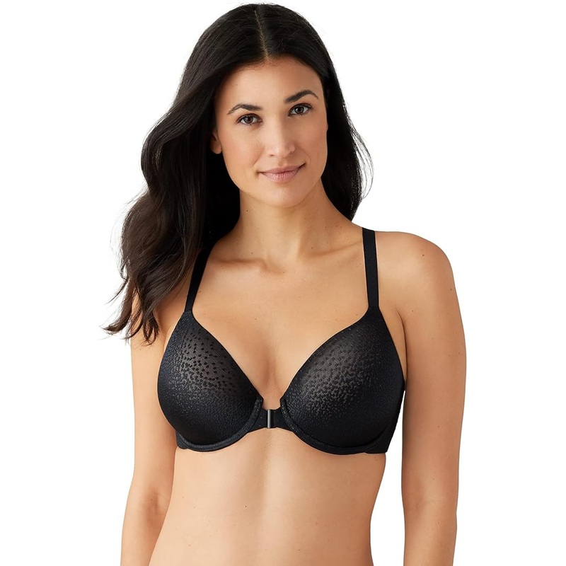 Back Appeal Front Close Contour In Black – Wacoal
