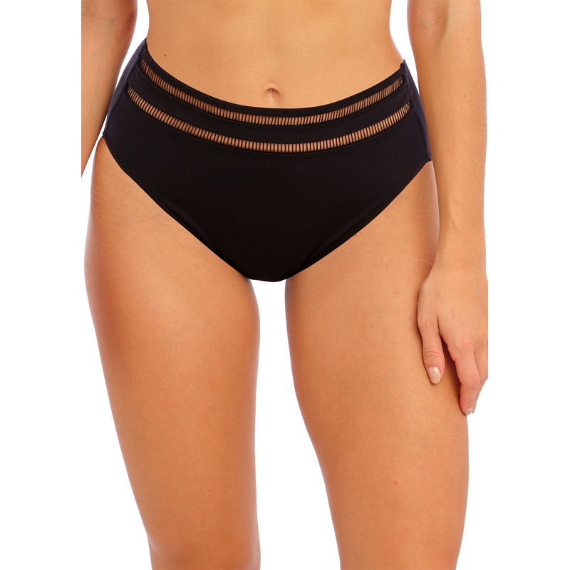 East Hampton High Waist Bikini Brief In Black – Fantasie