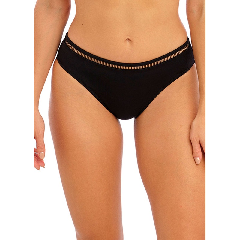 East Hampton Mid Rise Bikini Brief In Black – Fantasie