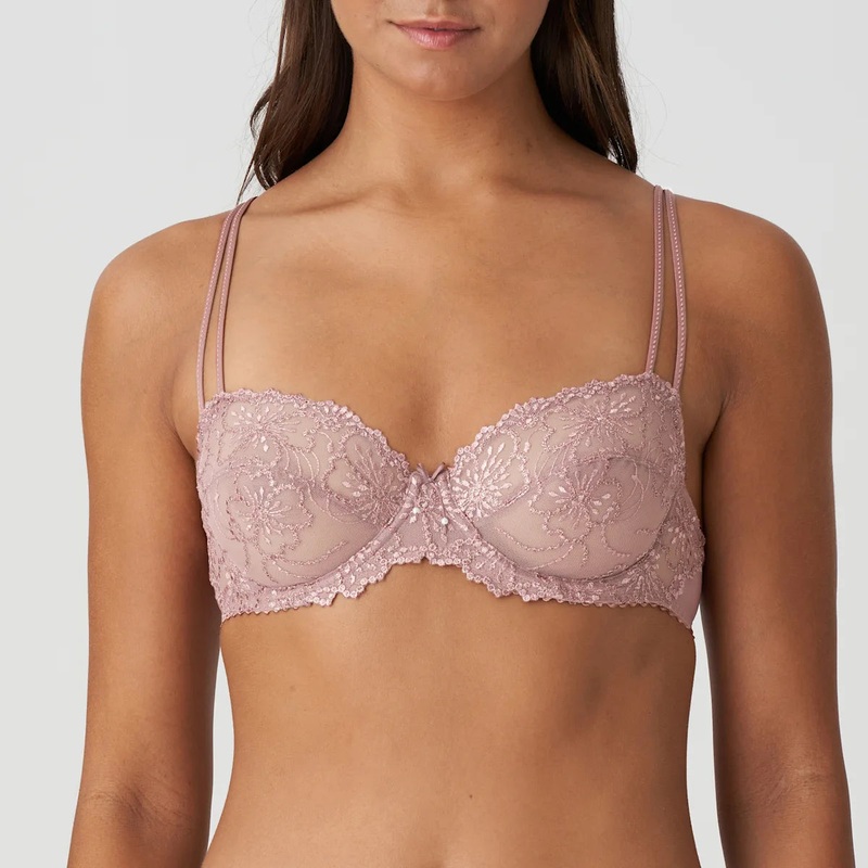 Jane Balcony Horizontal Seam Bra In Bois De Rose – Marie Jo