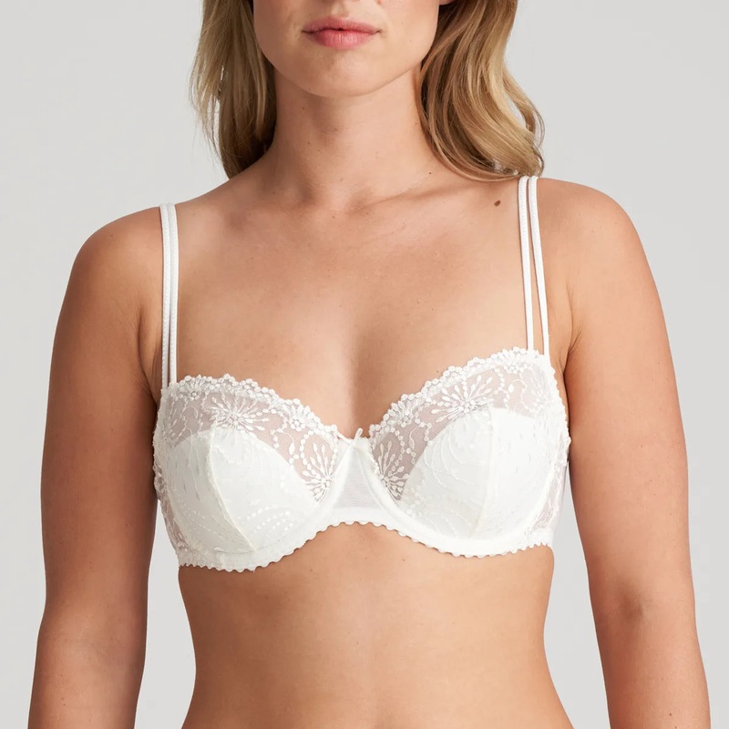 Jane Half Padded Balcony Bra In Natural – Marie Jo