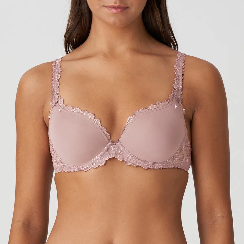 Jane Padded Heartshape Bra In Bois De Rose – Marie Jo