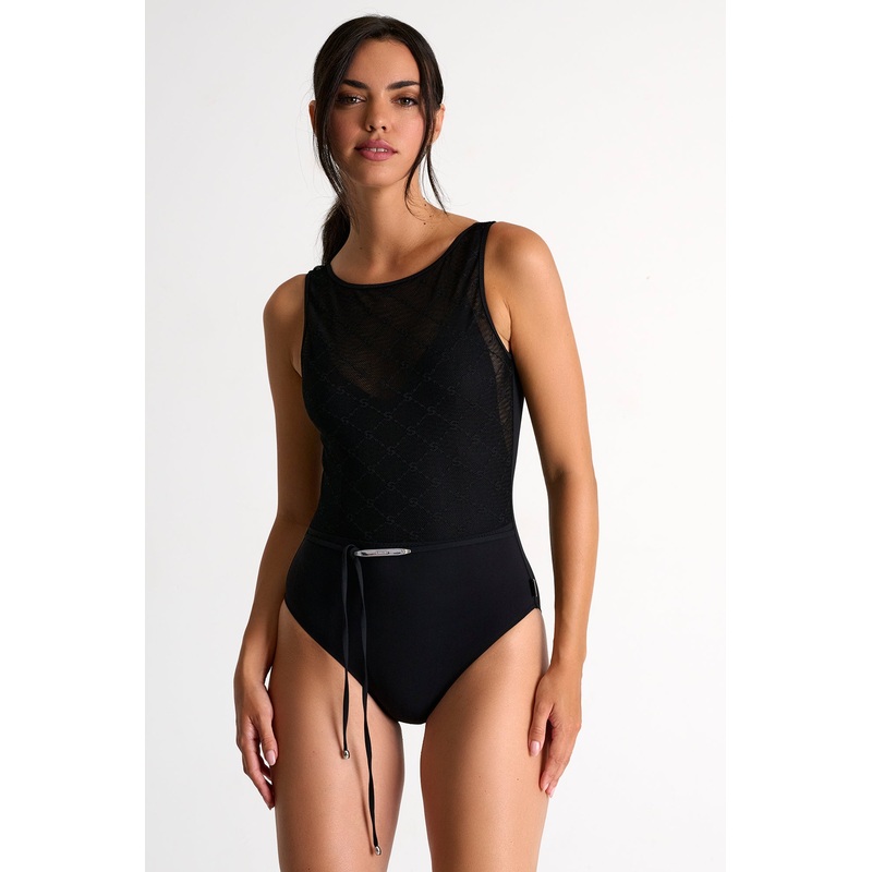 Marion Swimsuit In Black – SHAN