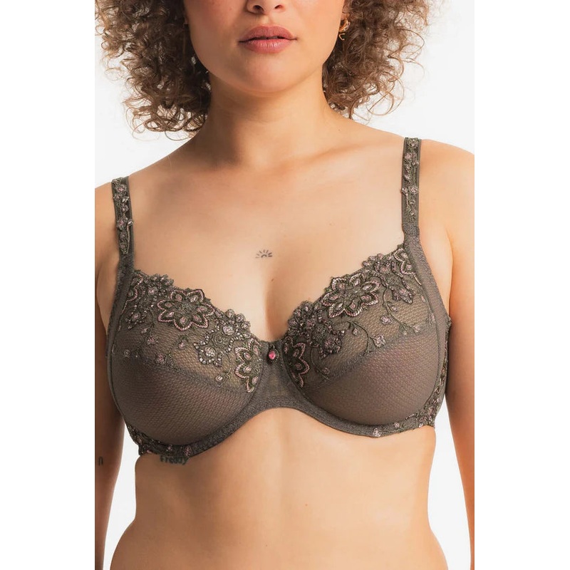 Matyo Full Cup Bra In Bronze – Louisa Bracq