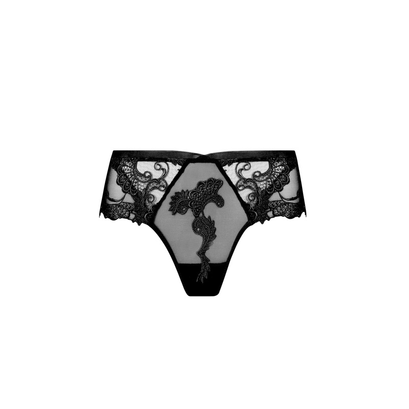 Dressing Floral Boyshort In Black – Lise Charmel