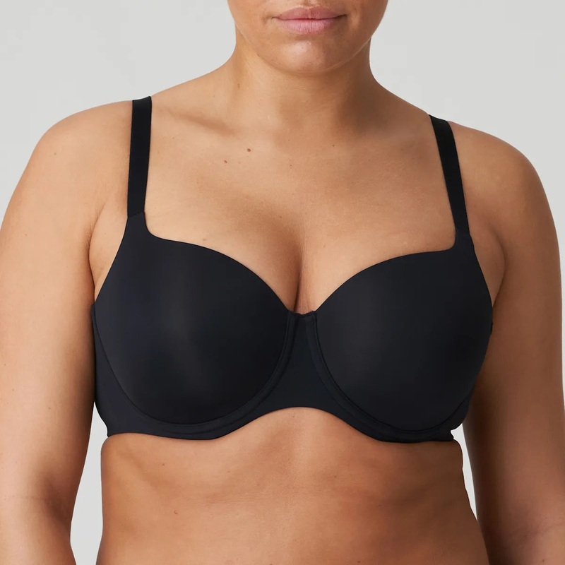 Figuras Padded Heartshape Bra In Charcoal – PrimaDonna