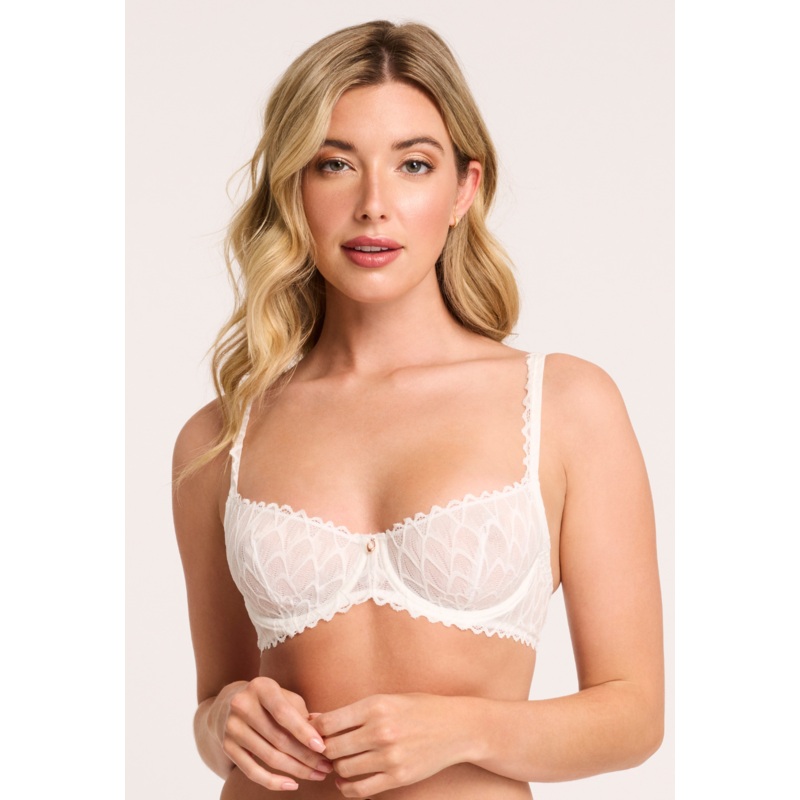Flirt Demi Lace Bra In Chantilly – Montelle