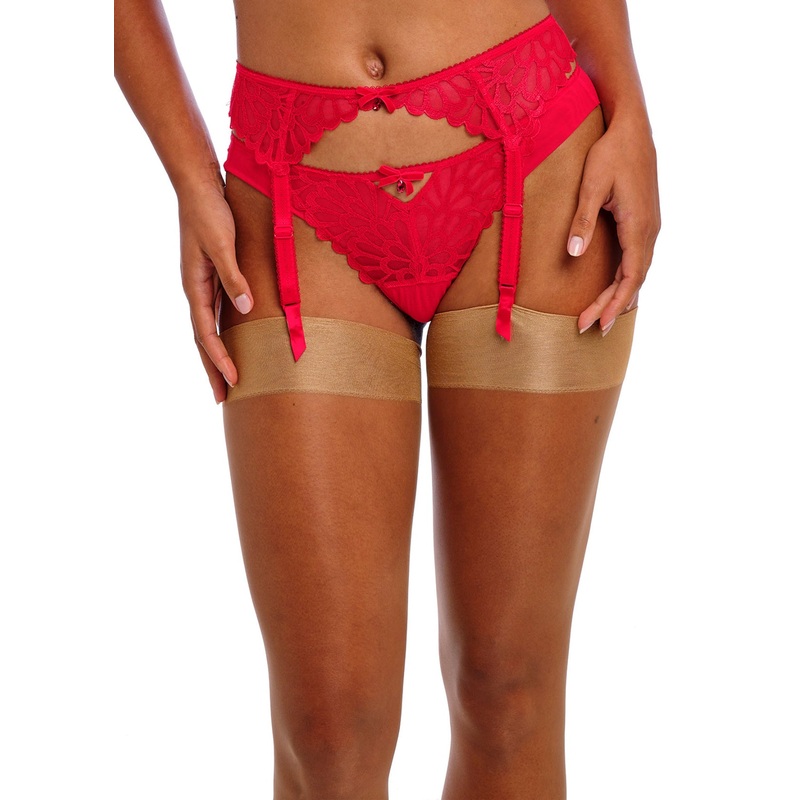 Loveland Suspender In Bombshell Chilli Red – Freya