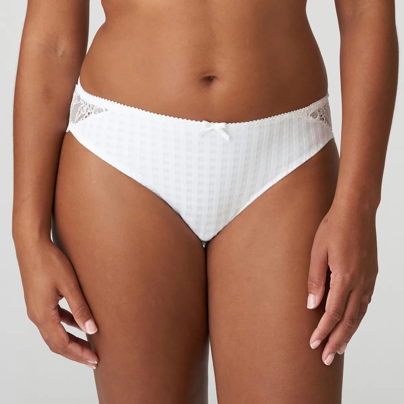Madison Rio Briefs In White – Prima Donna