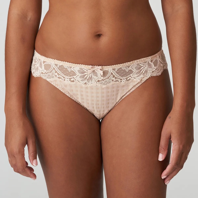 Madison Thong In Caffe Latte – Prima Donna