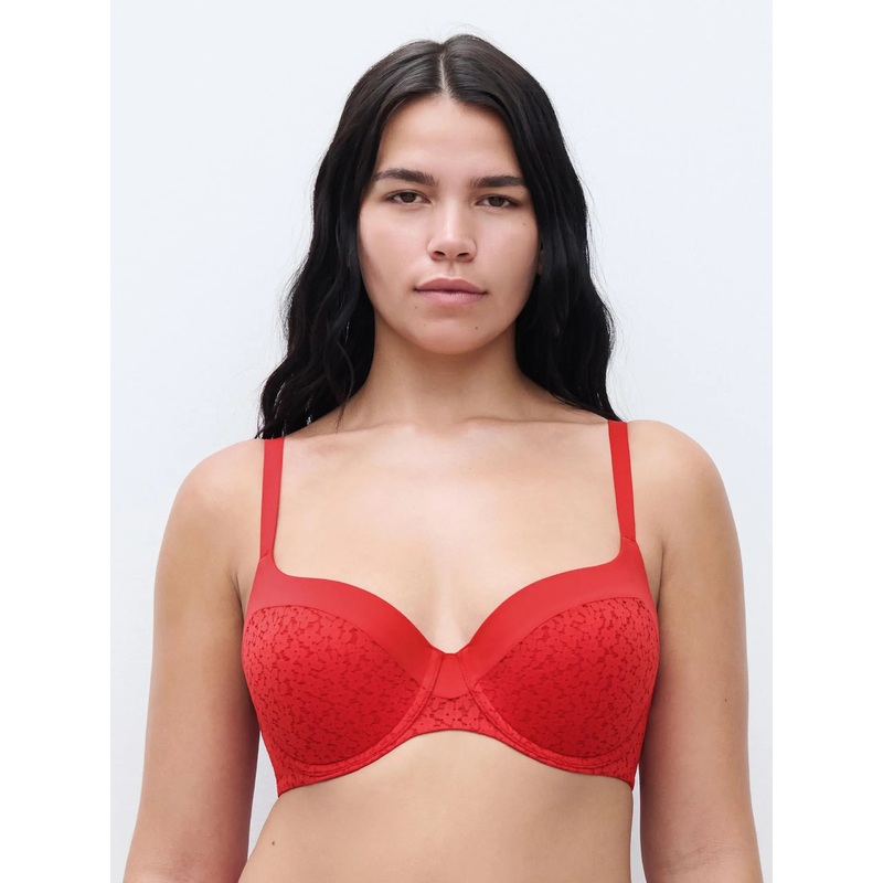 Norah Comfort T-Shirt Bra In Poppy Red – Chantelle