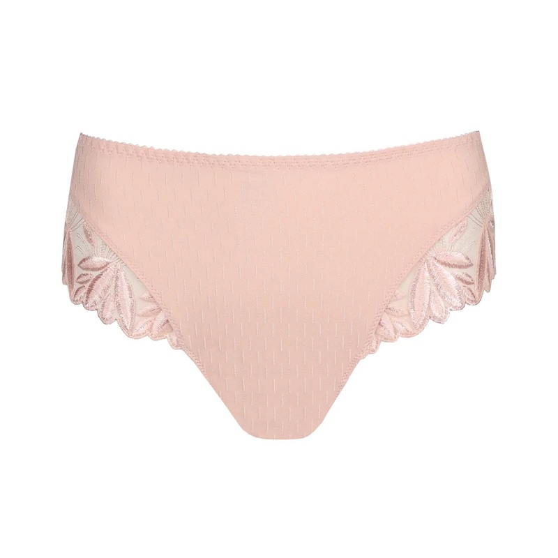 Orlando Luxury Thong In Pearly Pink – Prima Donna