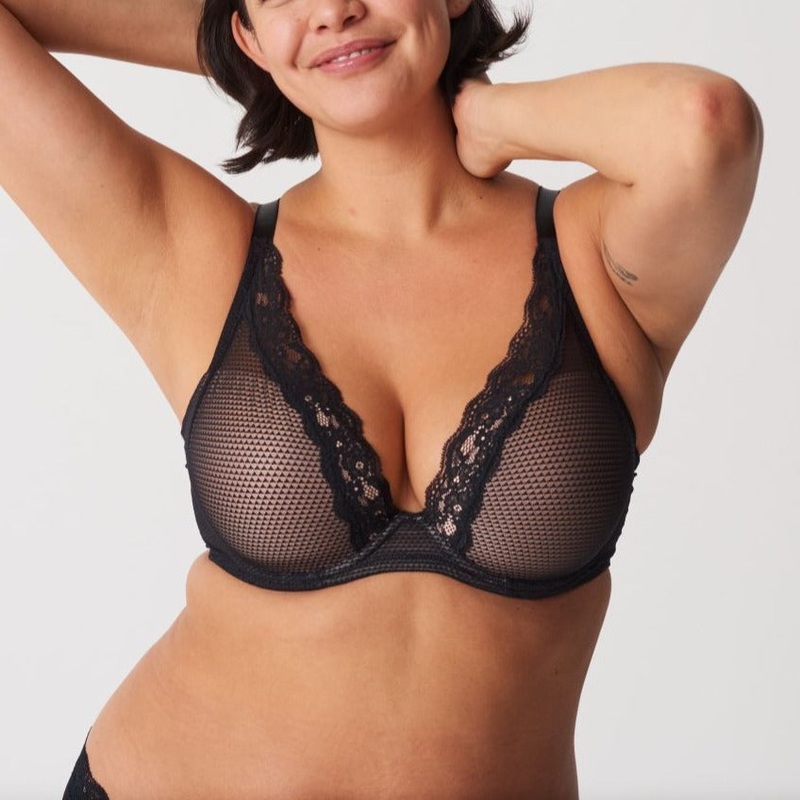 Brooklyn Plunge Bra In Black – Passionata