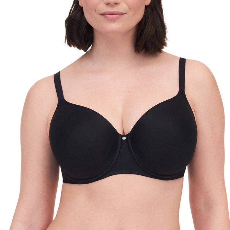 Comfort Chic Memory Foam Bra In Black – Chantelle