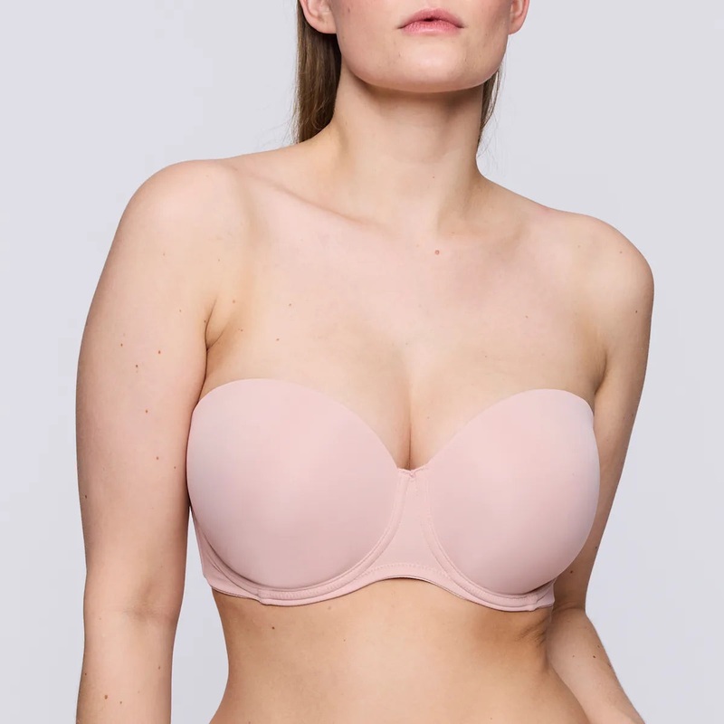 Figuras Padded Bra Strapless In Powder Rose – PrimaDonna