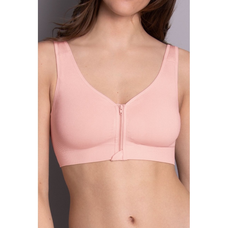 Lynn Post Mastectomy Front Zip Bra In Lotus – Anita