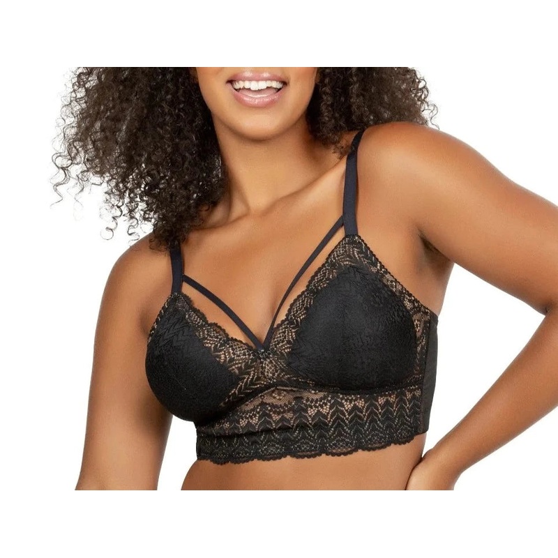 Mia Lace Bralette In Black – Parfait