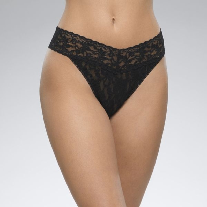 Original Rise Signature Lace Thong – Hanky Panky