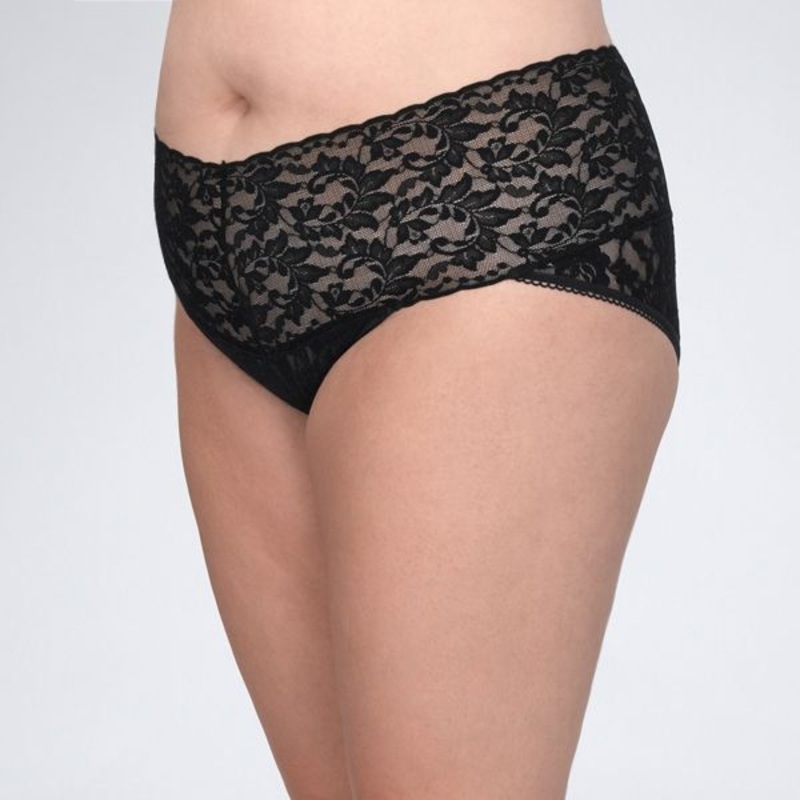 Plus Size Retro Signature Lace V-Kini – Hanky Panky