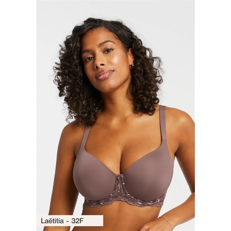 Pure Plus Full Coverage T-Shirt Bra In Almond Spice – Montelle