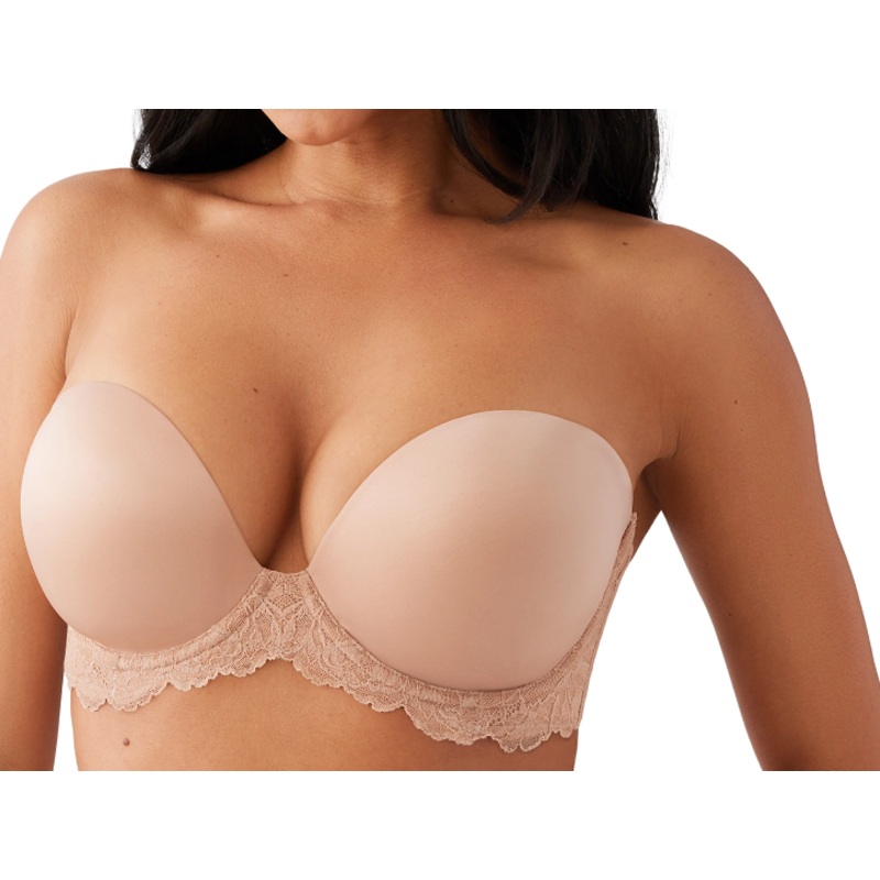 Self Assured Push Up Strapless In Roebuck – Wacoal