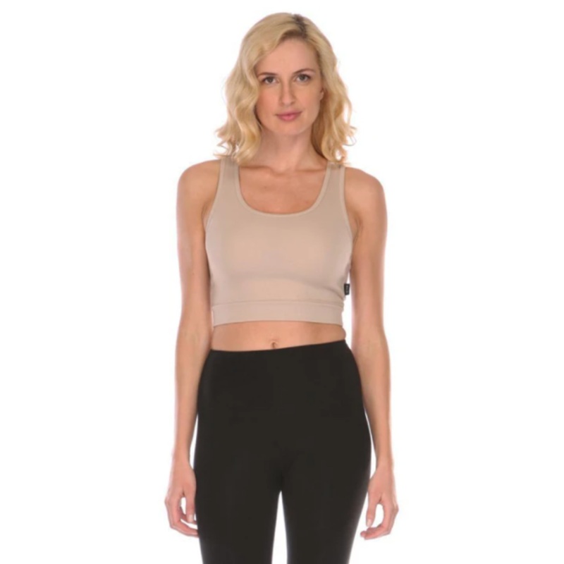 The After Bra Tank Top In Jute Beige – Bra:30
