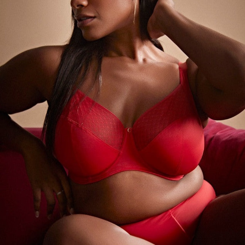 Bliss Full Cup Bra In Salsa Red – Sculptresse