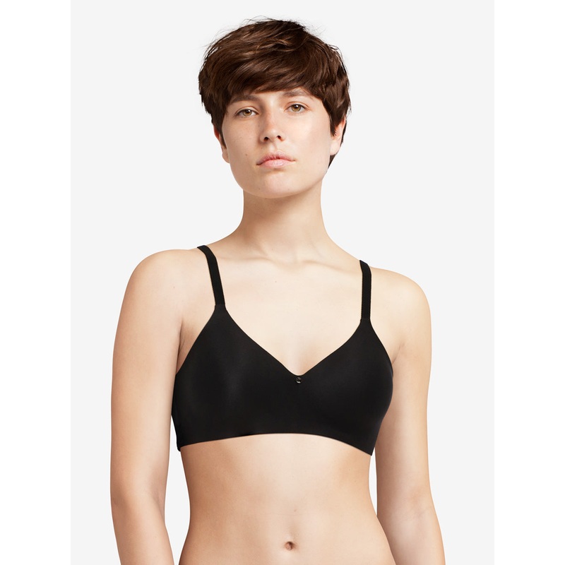 C Comfort Wirefree T-Shirt Bra In Black – Chantelle
