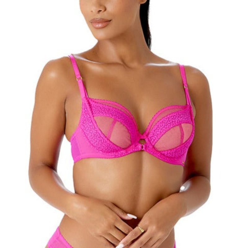 Envy Non Padded Plunge Bra In Pink – Gossard