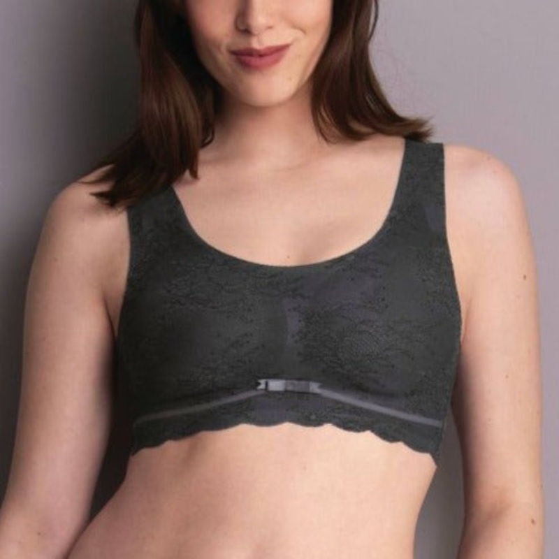 Essentials Lace Bralette in Anthracite – Anita