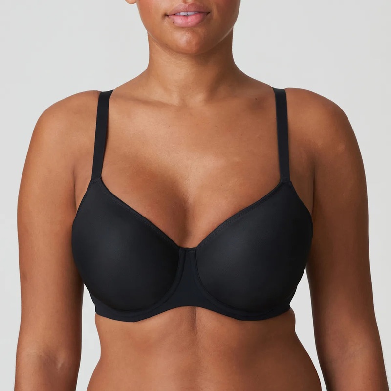 Figuras Non Padded Full Cup Bra  In Charcoal – PrimaDonna
