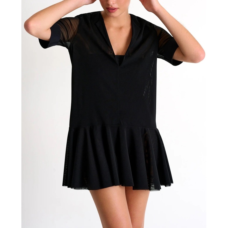 Mia Ready-To-Wear Tunic In Caviar – SHAN