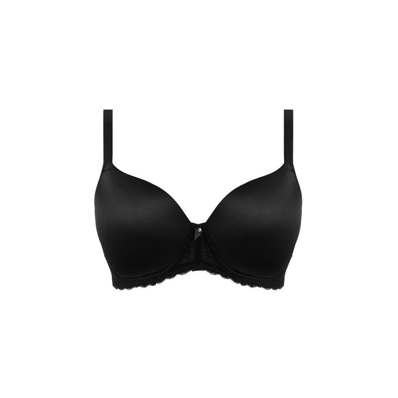 Offbeat Moulded Demi T-Shirt Bra In Black – Freya