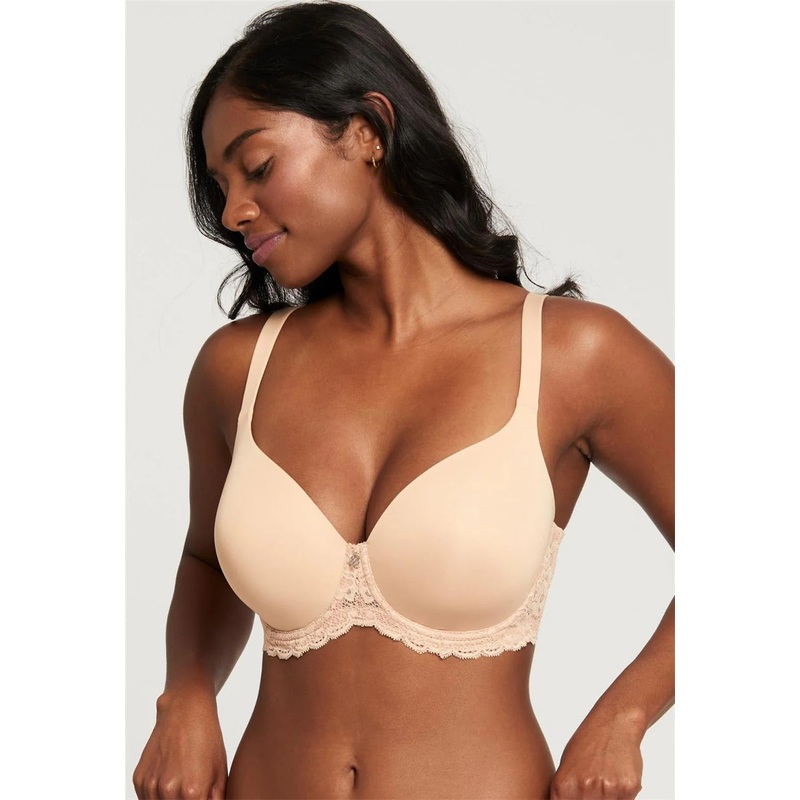 Pure Plus Full Coverage T-Shirt Bra In Sand – Montelle