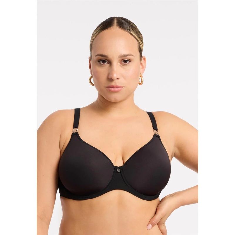 Spacer T-Shirt Bra In Black – Montelle