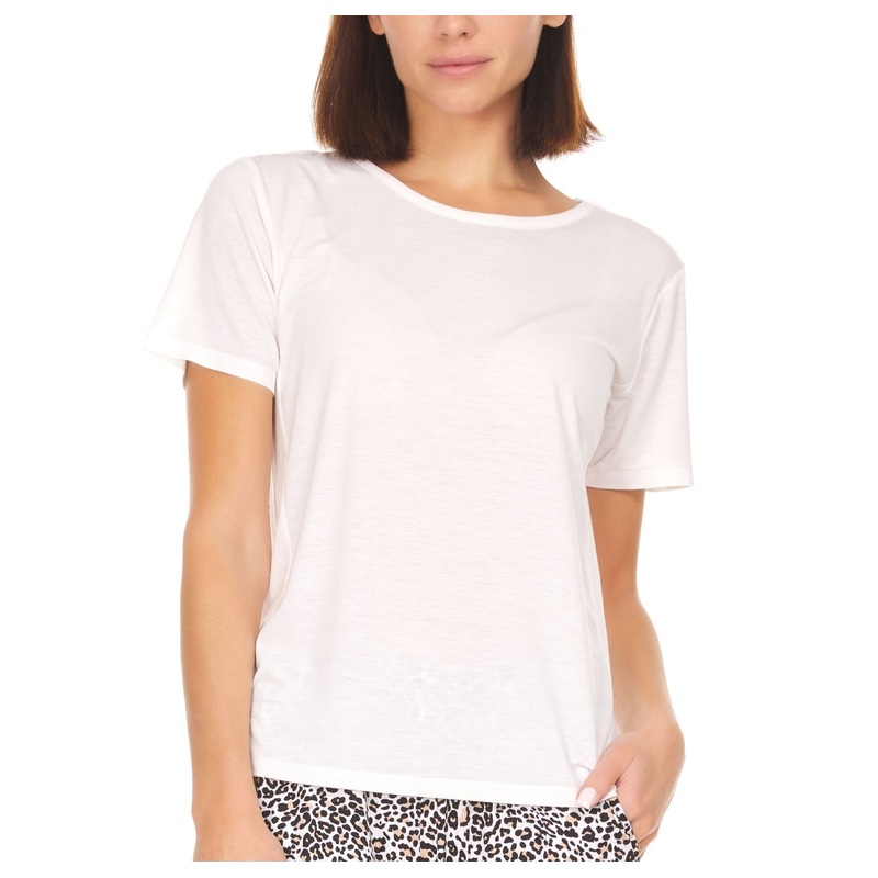 T-shirt In Ivory – Flora Nikrooz
