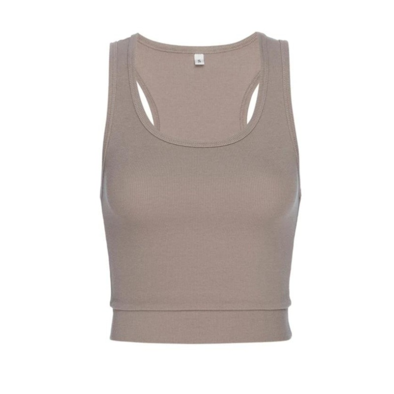 The After Bra Tank Top In Grain Brown – Bra:30