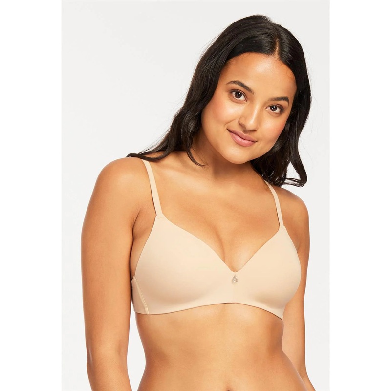 The Essentials Non Wire T-Shirt Bra In Sand – Montelle