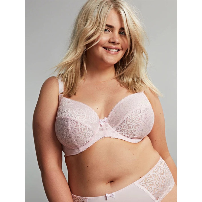 Estel Plunge Bra In Blush Pink – Sculptresse